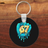 Baseball Drip 6 7 Number 67 Six Seven Meme Mens Bo キーホルダー (正面)
