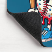 Baseball Drip Baseball Life Style 101 Apparel Yout マウスパッド (コーナー)