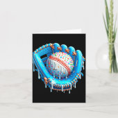 Baseball Drip Ice Cream Glove With Sprinkles Ball  カード (正面)