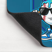 Baseball Drip Ice Cream Respect The Drip Home Plat マウスパッド (コーナー)