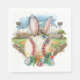 Baseball Easter  themed  スタンダードランチョンナプキン