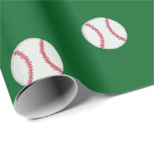 Baseball Fans Wrapping Paper ラッピングペーパー (ロールコーナー)