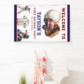 Baseball First Year Down 1st Birthday 横断幕 (インサイチュ)