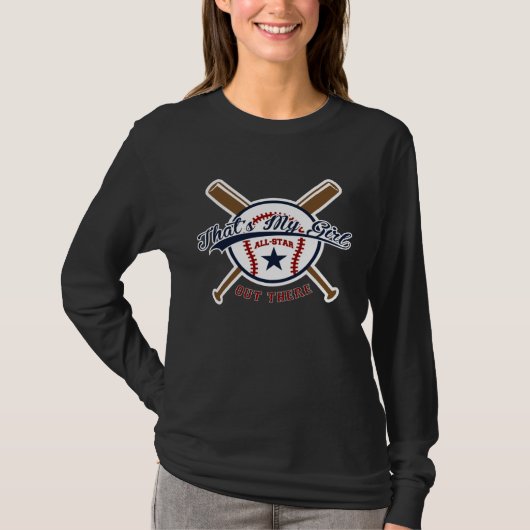 Baseball for mum and dad tシャツ (正面)
