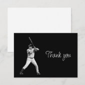 Baseball Game Thank you サンキューカード (正面/裏面)