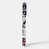 Baseball Glory | アメリカ国旗の文字がぼやけたグランジ風 Case-Mate iPhoneケース (裏面 / 右)