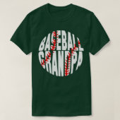 Baseball Grandpa  Tシャツ (デザイン正面)