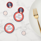 Baseball Happy Birthday Confetti コンフェッティ (グループ)