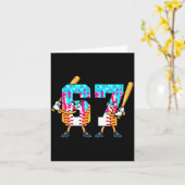 Baseball Ice Cream 67 Six Seven Cool Player 6 7 Dr カード (黄色い花)