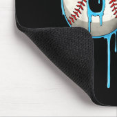 Baseball Ice Cream Drip 67 Six Seven Meme Number 6 マウスパッド (コーナー)
