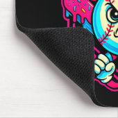 Baseball Ice Cream Drip Number 67 Six Seven Meme 6 マウスパッド (コーナー)