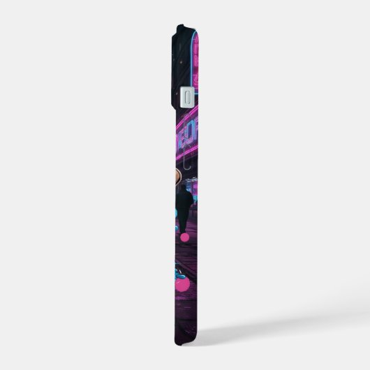 Baseball Ice Cream Drip With Sprinkles Home Plate iPhone 15ケース (左側面)