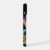 Baseball Ice Cream Drip With Sprinkles Home Plate iPhone 15ケース (右側面)