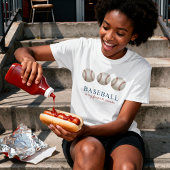 Baseball Is My Favorite Season Tシャツ