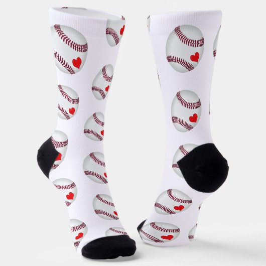 Baseball Love ソックス (傾斜あり)
