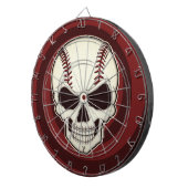 Baseball Lover Til Death Screwball Graphics ダーツボード (正面右)