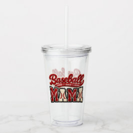Baseball Mama アクリルタンブラー