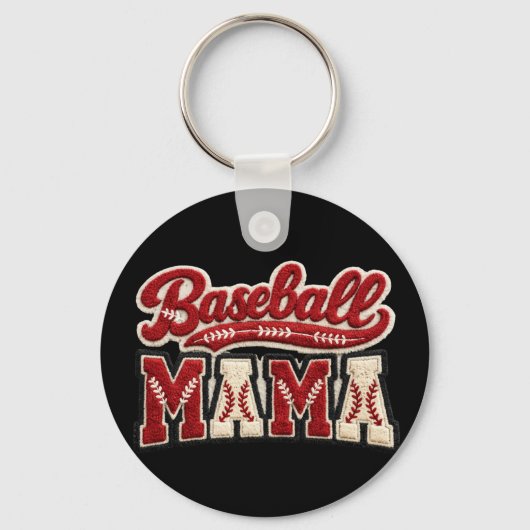 Baseball Mama キーホルダー (正面)