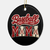 Baseball Mama セラミックオーナメント (左)