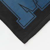 Baseball Mama Coquette Bow Game Day Baseball Mom M フリースブランケット (角)