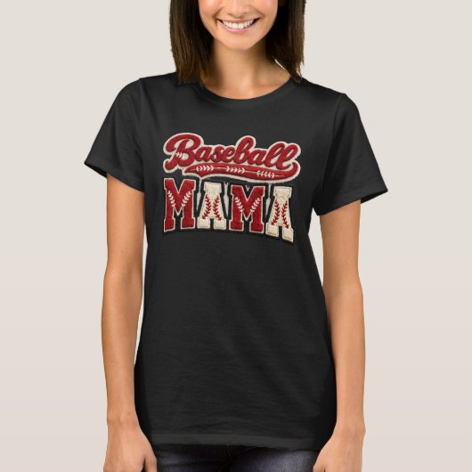 Baseball Mama Tシャツ (正面)
