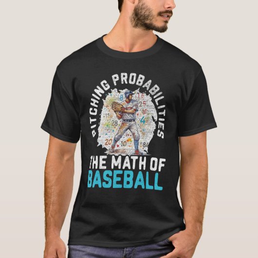 Baseball Math Teacher Mathematician Sport Baseball Tシャツ (正面)