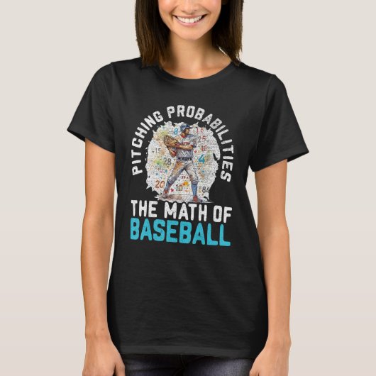 Baseball Math Teacher Mathematician Sport Baseball Tシャツ (正面)