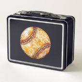 Baseball Metal Lunchbox メタルランチボックス (裏面)