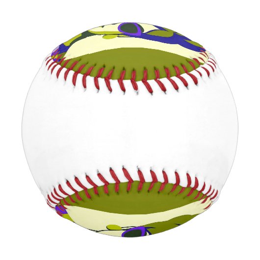 BASEBALL - MID CENTURY MODERN DESIGN. 野球ボール (裏面)