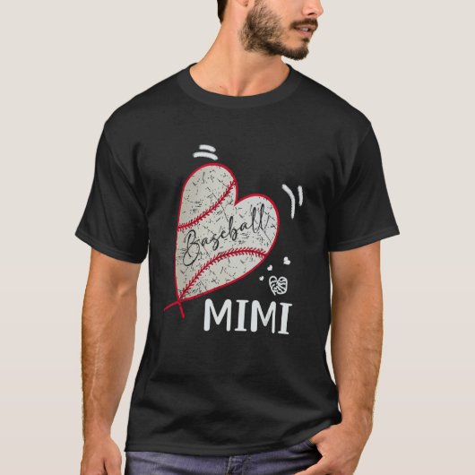 Baseball Mimi Family Matching Players Team Mimi Tシャツ (正面)