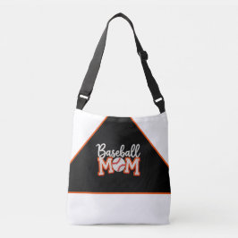 Baseball Mom “Baseball M❤️M” – Baseball Theme Tote クロスボディバッグ