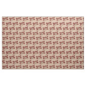 Baseball Mom Design Pattern ファブリック (ファットクウォーター)