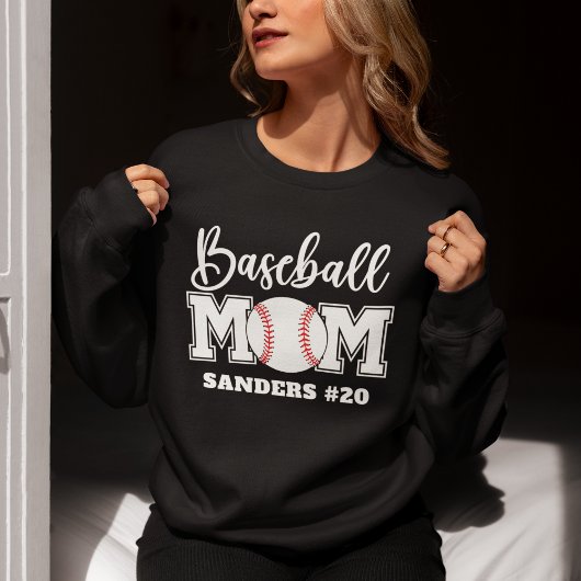 Baseball Mom Fun Gift for Mom スウェットシャツ