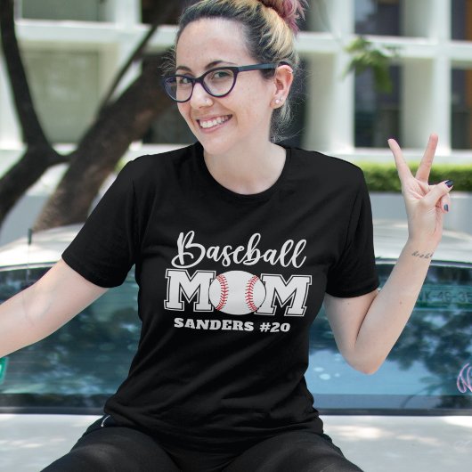 Baseball Mom Fun Gift for Mom Tシャツ