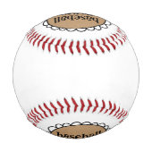 Baseball Mom Keepsake Ball Gift 野球ボール (裏面)