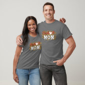 Baseball Mom Leopard Baseball Lovers Family Mother Tシャツ (ユニセックス)