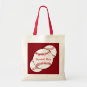 Baseball Mom Tote Bag トートバッグ (正面)