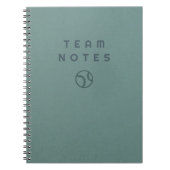 Baseball Notes- for Coaches, Players & Fans ノートブック (正面)