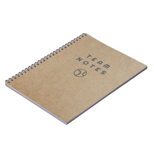 Baseball Notes- for Coaches, Players & Fans ノートブック (左側)