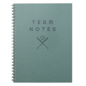 Baseball Notes- for Coaches, Players & Fans ノートブック (正面)