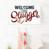 Baseball party, Baseball, Baby shower, Baby shower 横断幕 (インサイチュ)