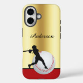 Baseball personalize with name Elegant Case-Mate iPhoneケース (裏面)