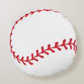 Baseball Pillow sports ラウンドクッション (裏面)