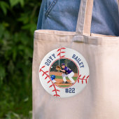 Baseball Pin Name Jersey Number Year Photo Button 缶バッジ