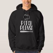 Baseball Pitch Please Pitches Baseball Game  3 パーカ (正面)