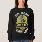 Baseball Pitcher and catcher Baseball スウェットシャツ (正面)