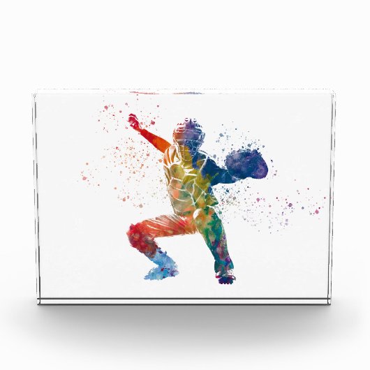 baseball player フォトブロック (正面)