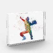 baseball player フォトブロック (左)