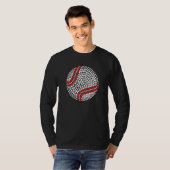 Baseball   Player International Dot Day V neck Tシャツ (正面フル)
