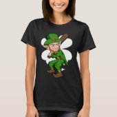 Baseball Player Leprechaun St Patrick's Day Baseba Tシャツ (正面)